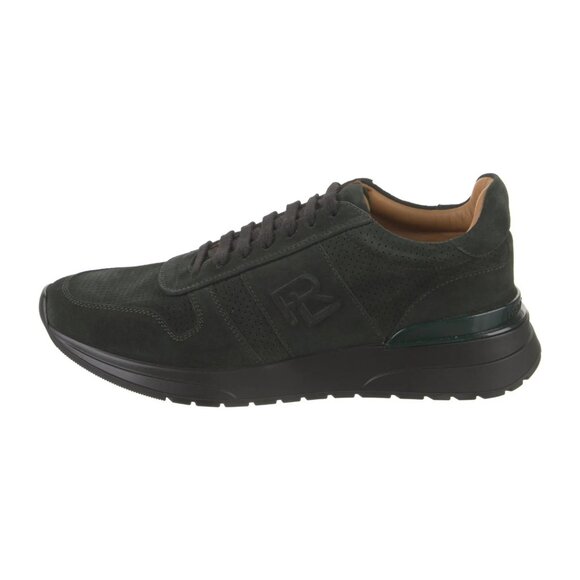 Ralph Lauren Purple Label Green Suede Sneakers. Ethan II.SIZE 891011$800